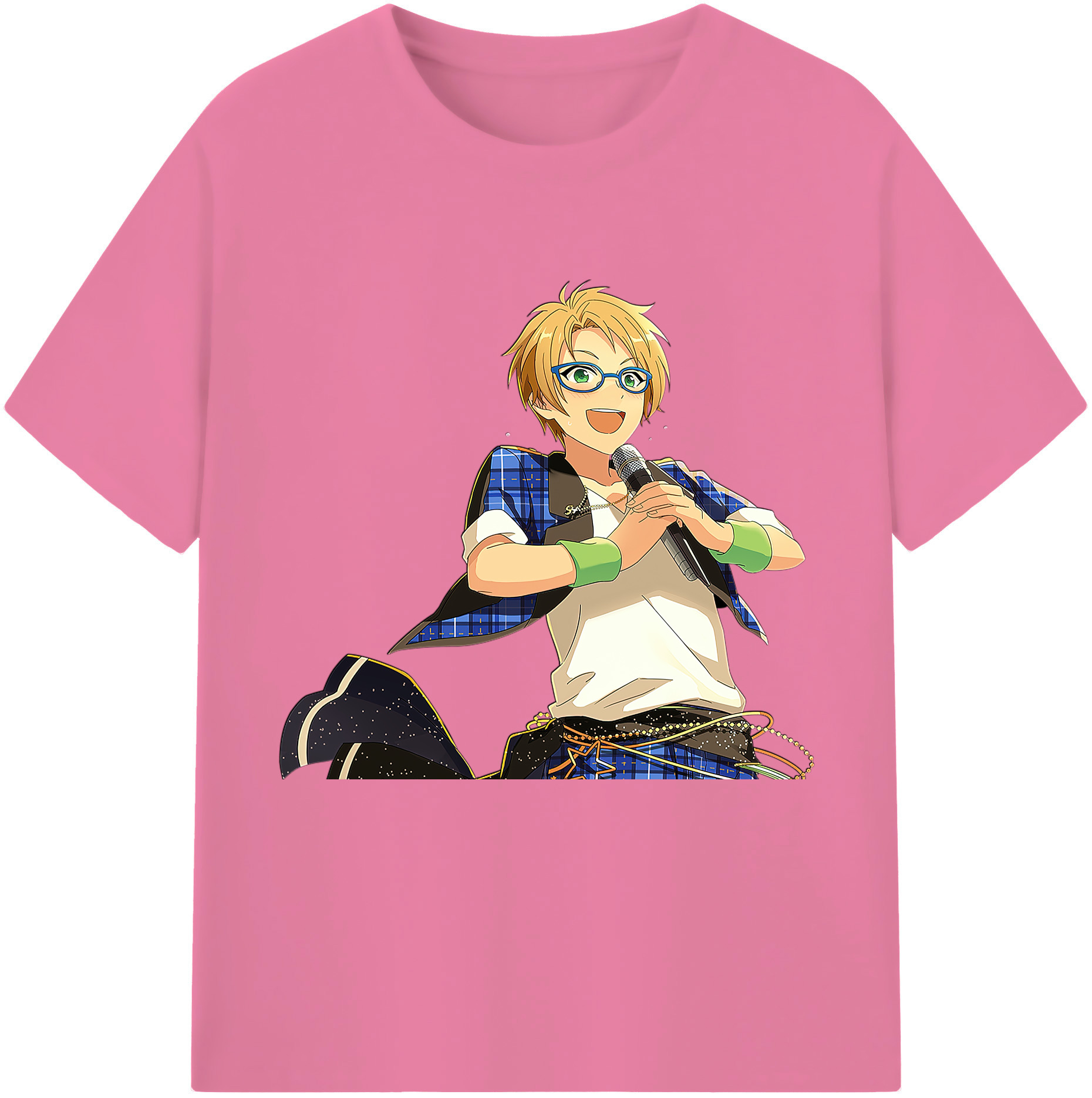 （画像用） あんさんぶるスターズ! Ensemble Stars 綿100％半袖Tシャツ（フロントプリント）